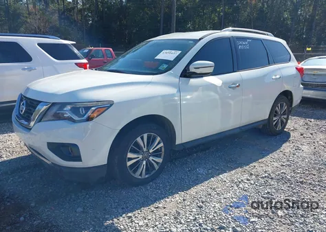 2018 Nissan Pathfinder Sv из США, поврежденный, VIN 5N1DR2MN3JC628641